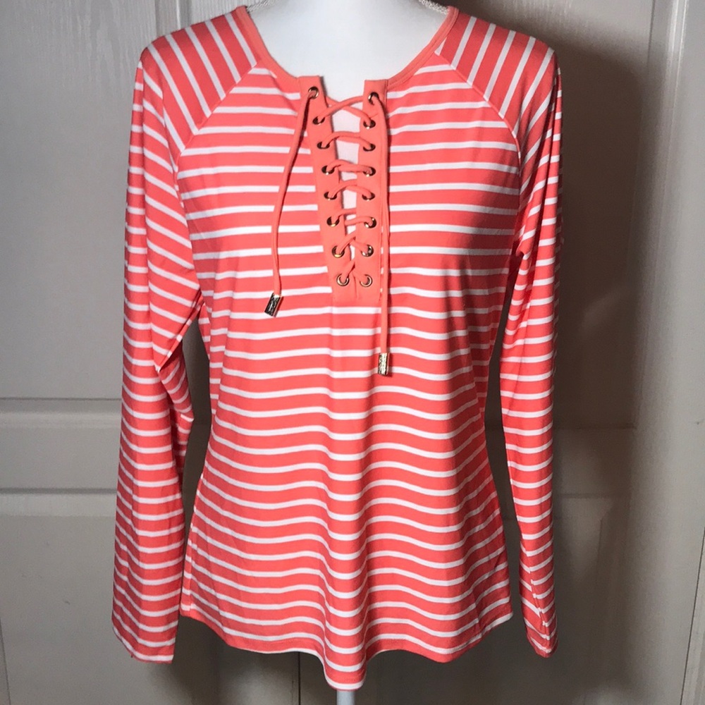 Cabana Life UPF 50+ Rashguard Swim Top XL